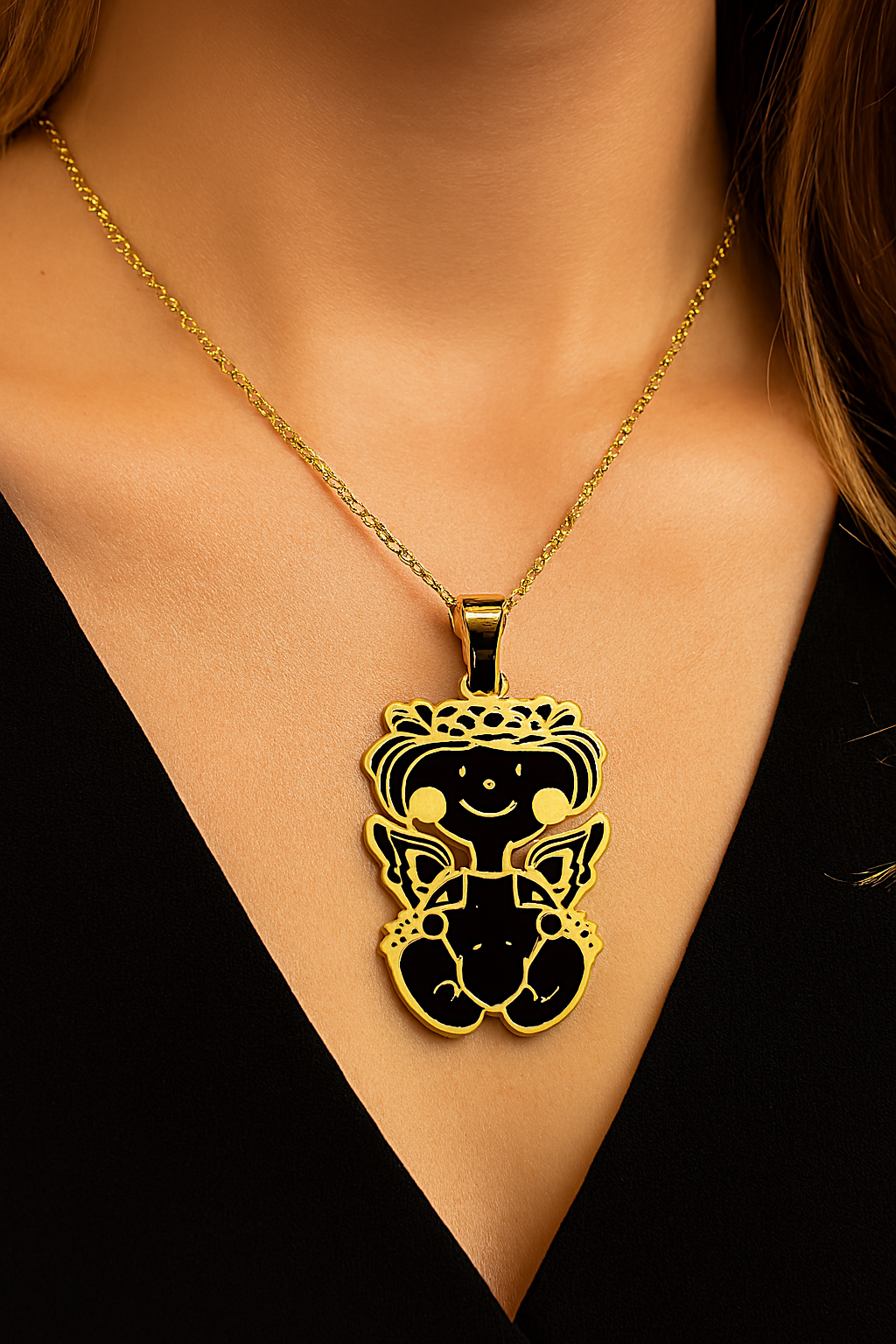 مدال اویز طلا فرشته